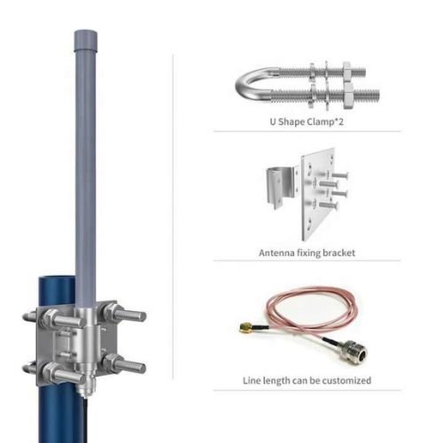 Outdoor 868MHz 915MHz Lora Antenna 3-12dbi Omnidirectional Communication Antenna 4g Lte Fiberglass Antenna - Image 2