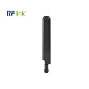 Black 2.4G/5.8G 3dBi/3dBi Rubber Duck Antenna