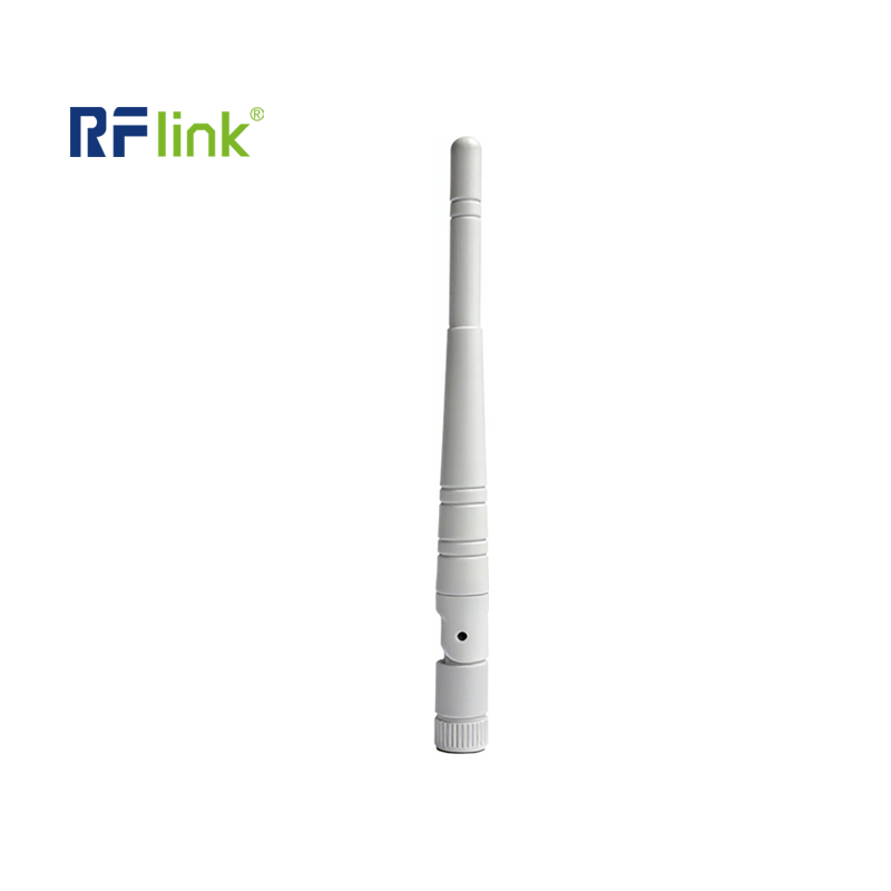 White 2.4G/5.8G 3dBi/4dBi Rubber Duck Antenna