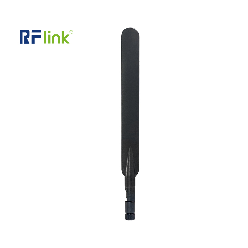 Black 4G/5G 690-5000MHz 6dBi Rubber Duck Antenna
